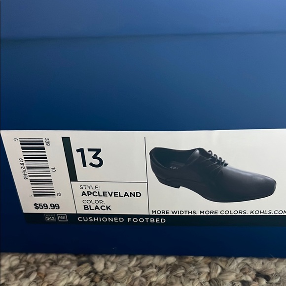 Men's Black Dress Shoes Size 13 - Picture 7 of 7